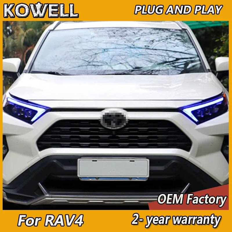 

Car Styling for Toyota RAV4 Head Lights 2020-2022 RAV4 Headlight RAV4 Headlamp DRL Daytime Running Light Dynamic Turn Signal