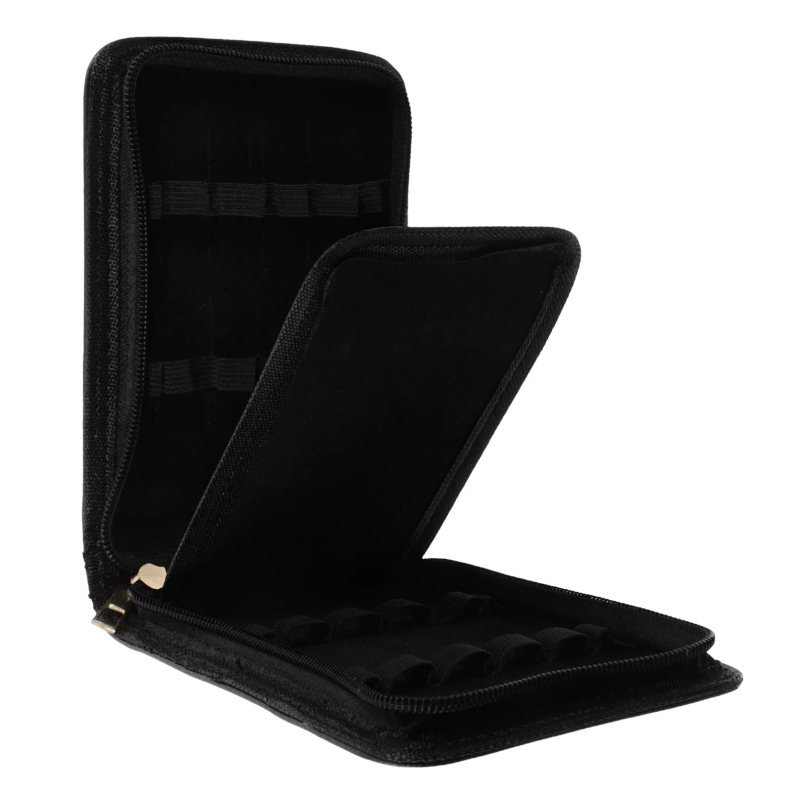 

1pc Multi-Function Storage Box Decorative Pen Organizer Gift Case For Stationery Holder Pu Small Portable Ink Pen Sleeve