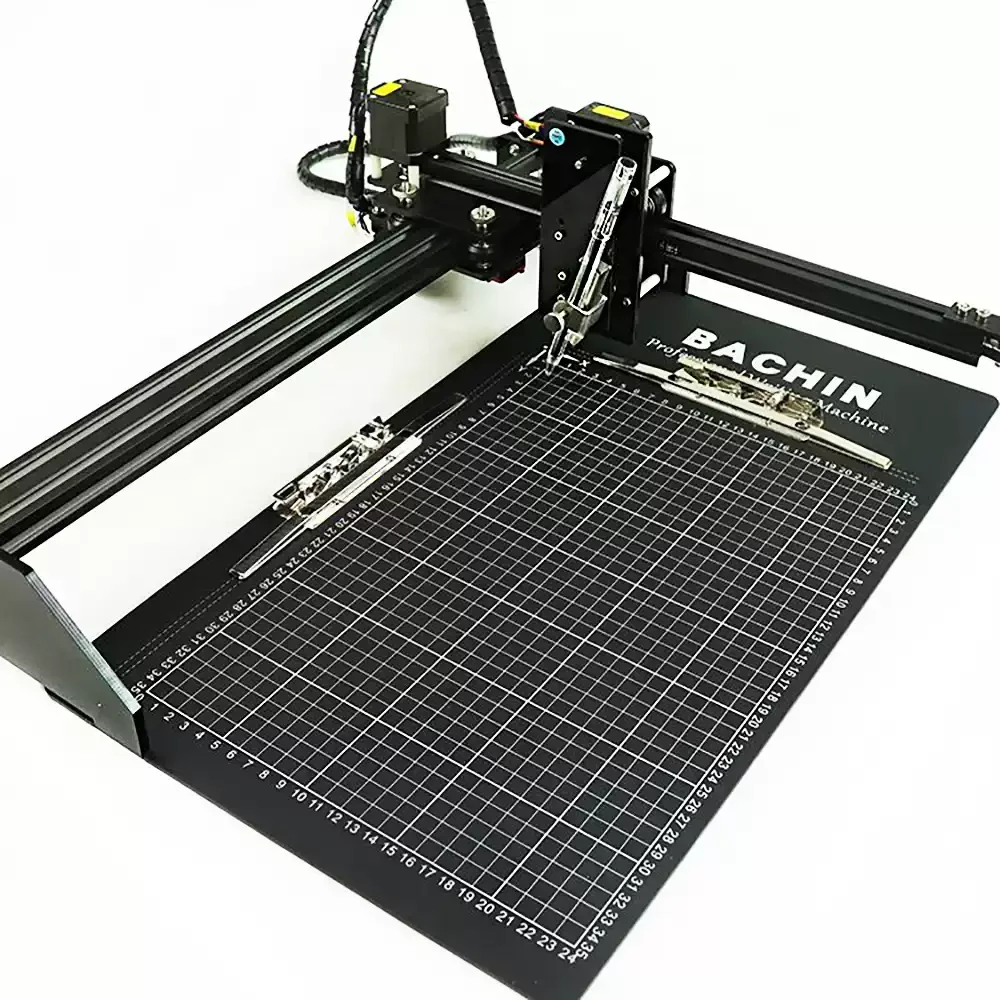 Intelligent writing and drawing robot for automatic handwriting copying and printer-like function