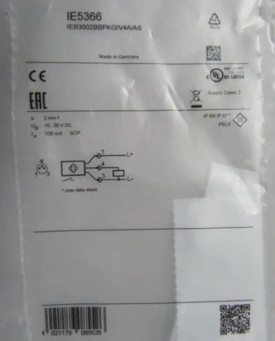 

Brand New Original 4008611012 IFM IE5366 4008610111 IFS233 Proximity Switch Original Authentic Fast Transport