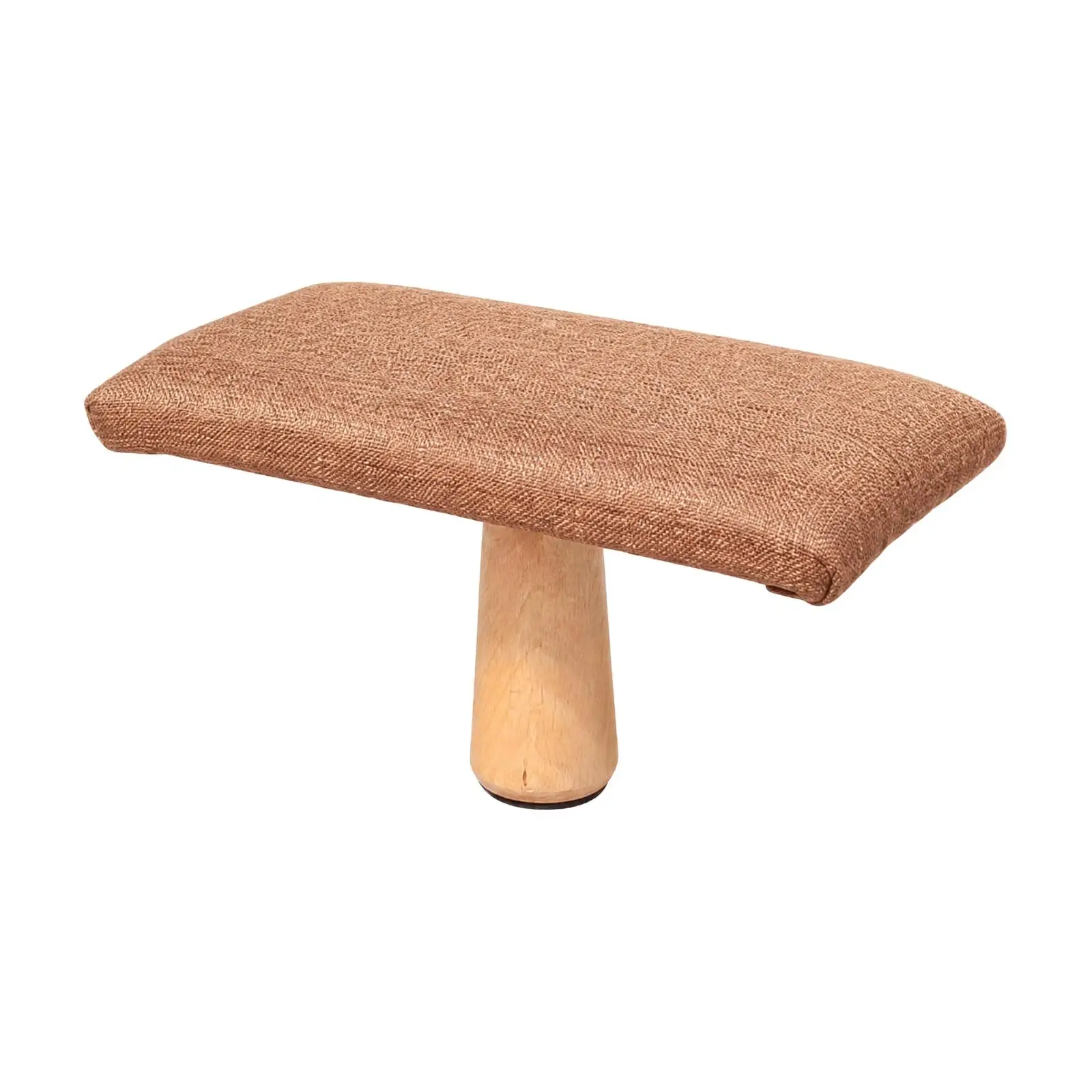 Sturdy Solid Wood Kneeling Bench Padded Meditation Stool Compact Design for Daily Mindful Routine Practice