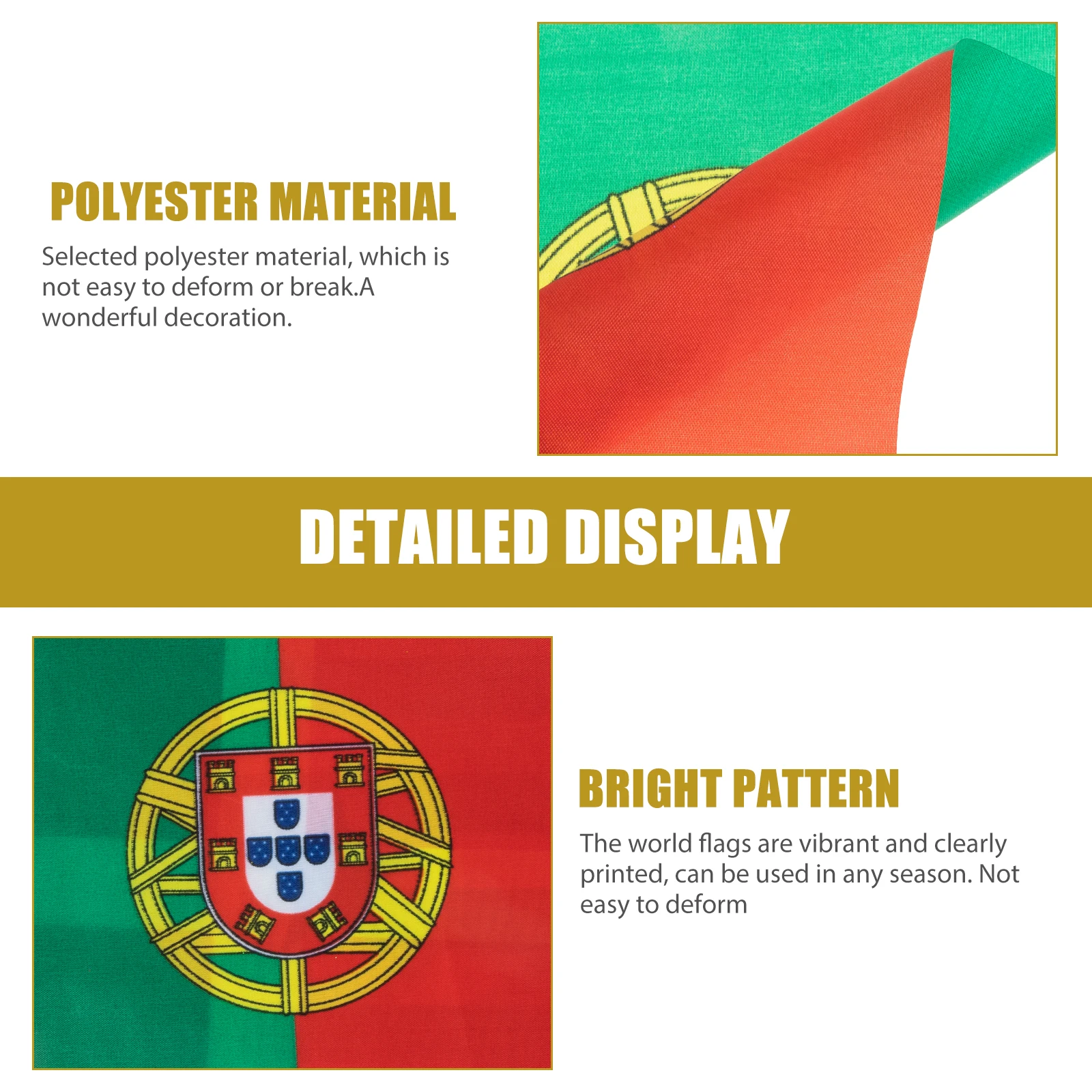 

32 Flags Hanging Bunting Decor Football International Banner Party String Flag Pennant Vibrant Clearly Printed