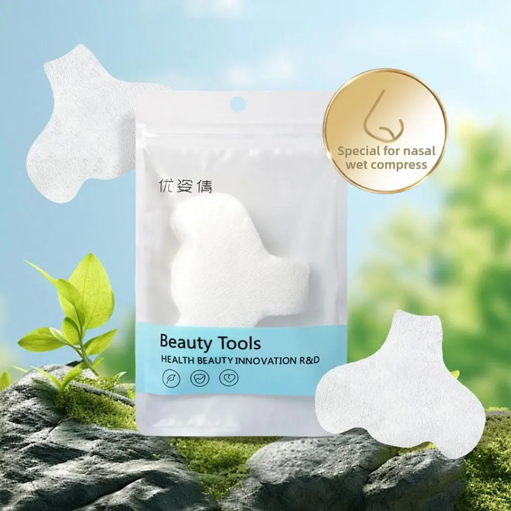 100PCS Professional Nose Mask Paper For T-Zone Care Disposable Cotton Patches For Pore Strips Support Beauty Salon Tool Supplies view 2