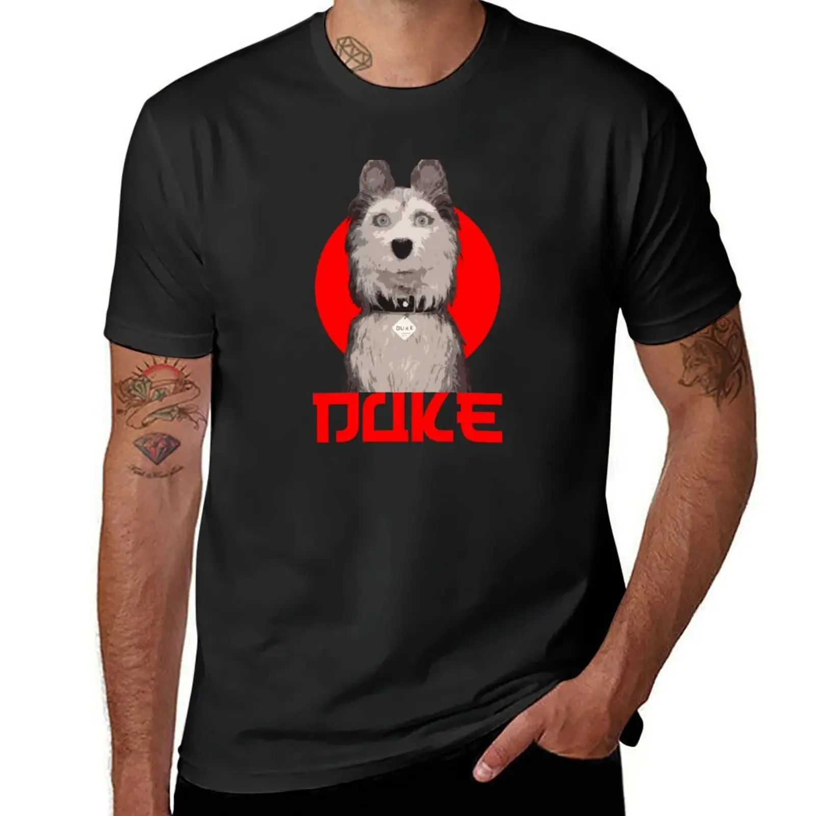 

isle of dogs T-Shirt graphic t shirt vintage boys whites essential t shirt cotton graphic tees Short sleeve tee men