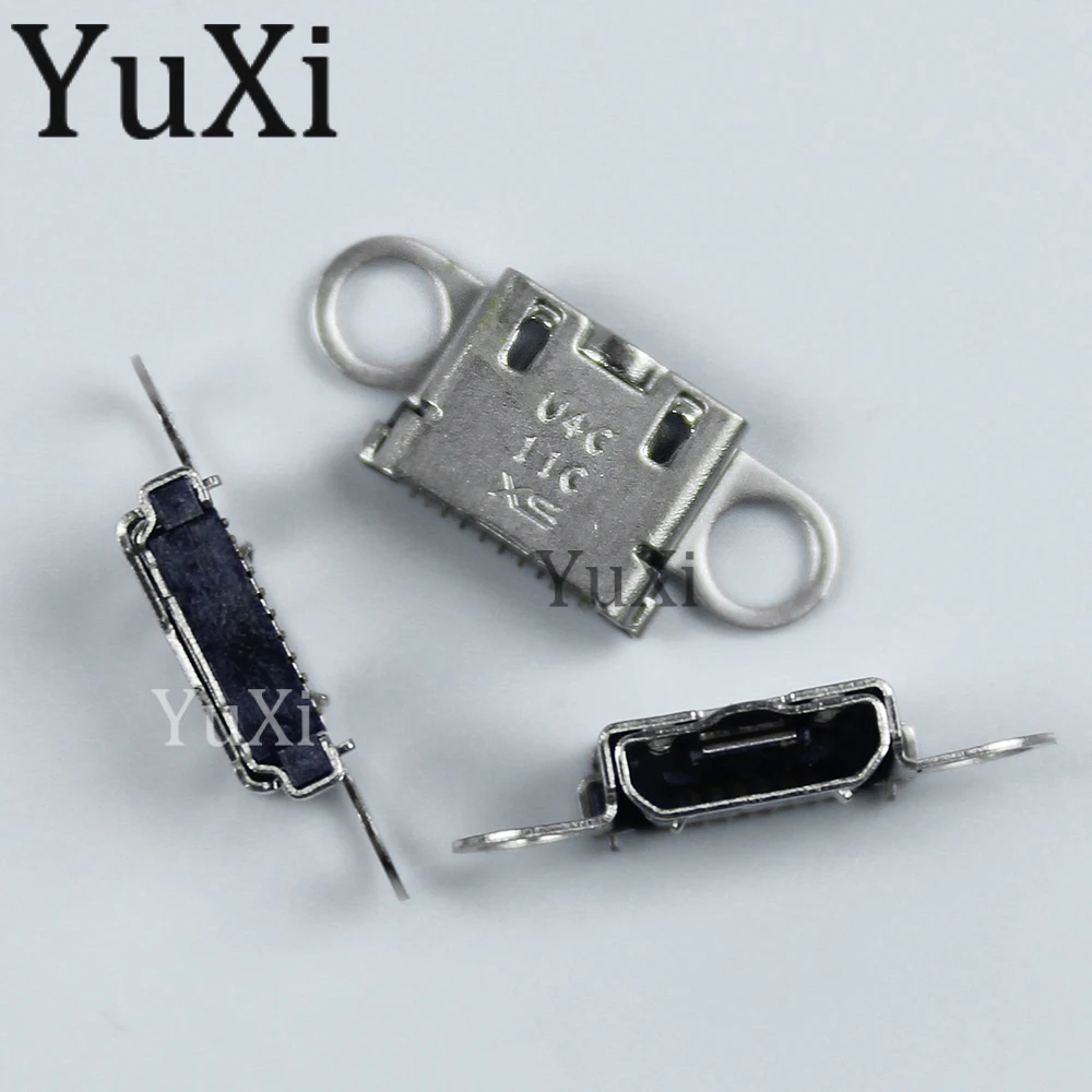 Conector de carregamento micro usb, 1 peça, para samsung note3 note4 note8 note9 note10