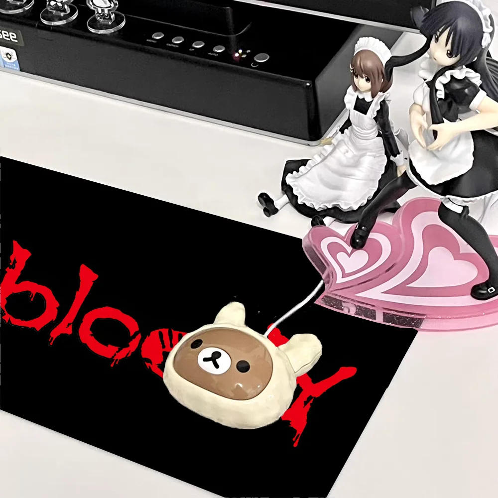 Mousepad Keyboard besar anti selip, Mouse Pad besar, bantalan Mouse Gaming, matras anti selip