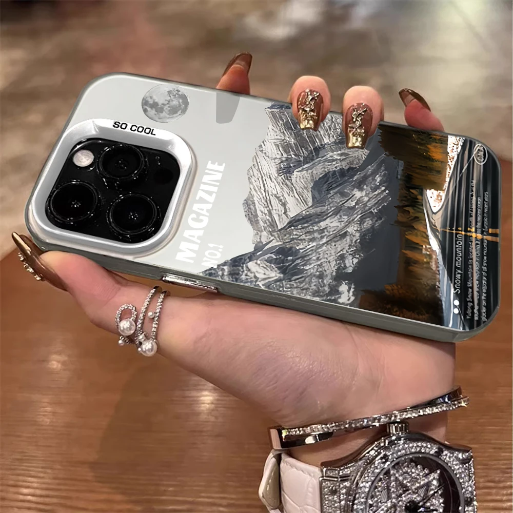 Für iPhone 16 17 Pro Max Hüllen iPhone 11 12 13 ProMax 14 15 Plus 8 XS XR Stoßfeste IMD-Hüllen Strand Kokospalmen Landschafts-Case – Detail 3