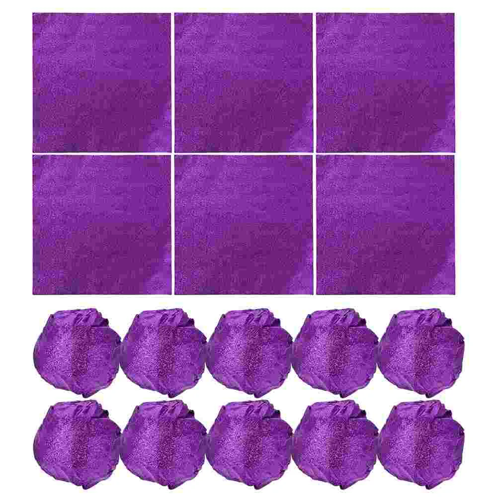 

100 Pcs Candy Wrappers DIY Foil Packaging Paper Precut Papers for Chocolates Bars Tamales Homemade Popularity Wrapping