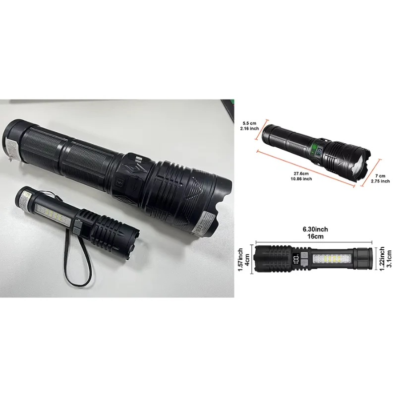 99000000LM 1500W Ultra Powerful Flashlights Rechargeable LED Tactical Torch Super Bright Lamp Outdoor Adventure Fishing Camping