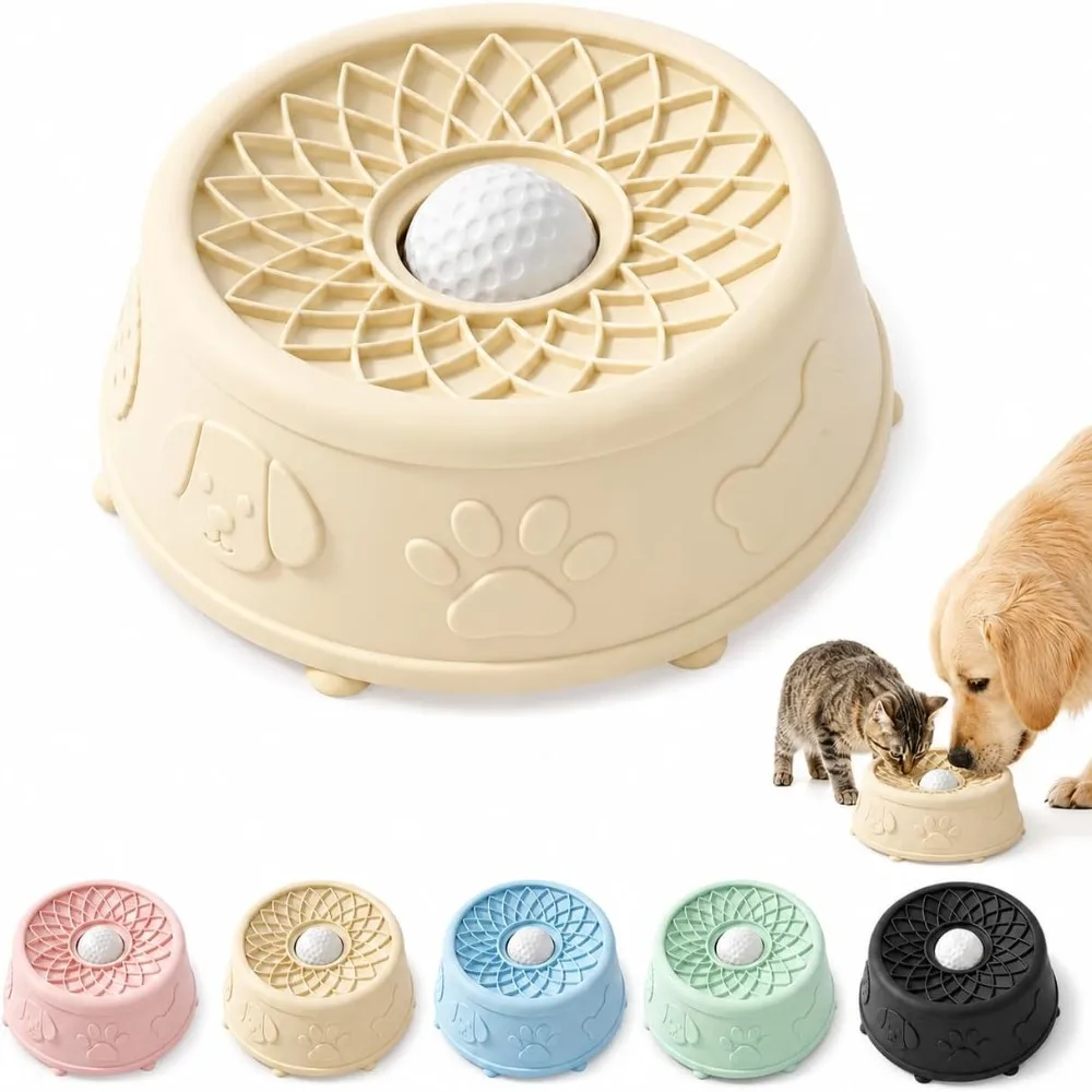 For Dogs Cats Interactive Pet Lick Training Promotes Dental Health Yogurt Licking Plate Self-Soothing Slow Feeder For Dogs Cats