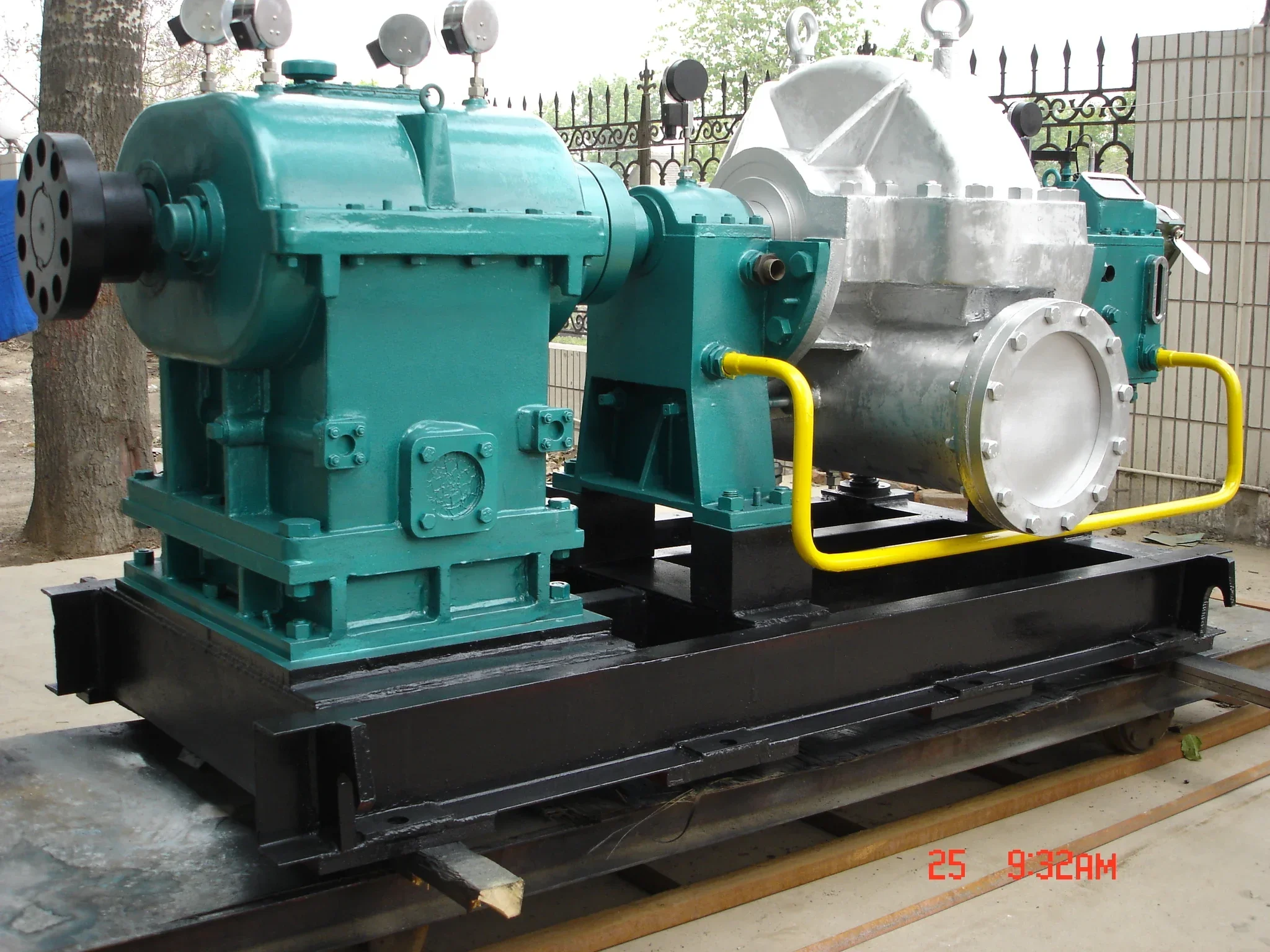 High Efficiency 10Kw-100Kw Condensing Steam Turbine For Biomass Power Plant In Cement And Chemical Industries