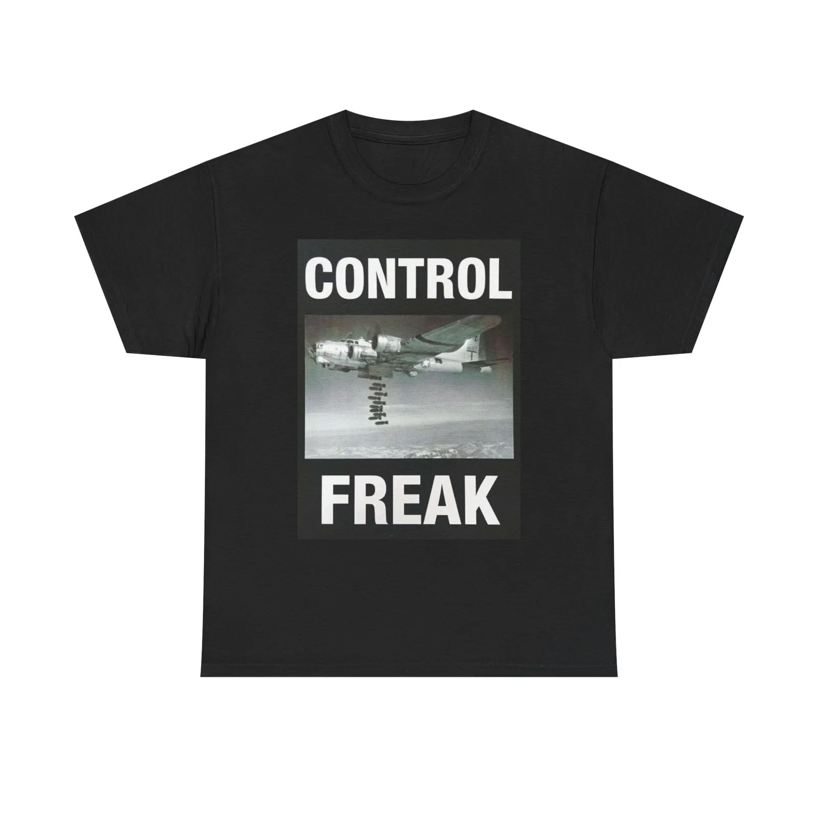 Control Freak T Shirt Graphic Unisex Heavy Cotton Tee NEW GIFT