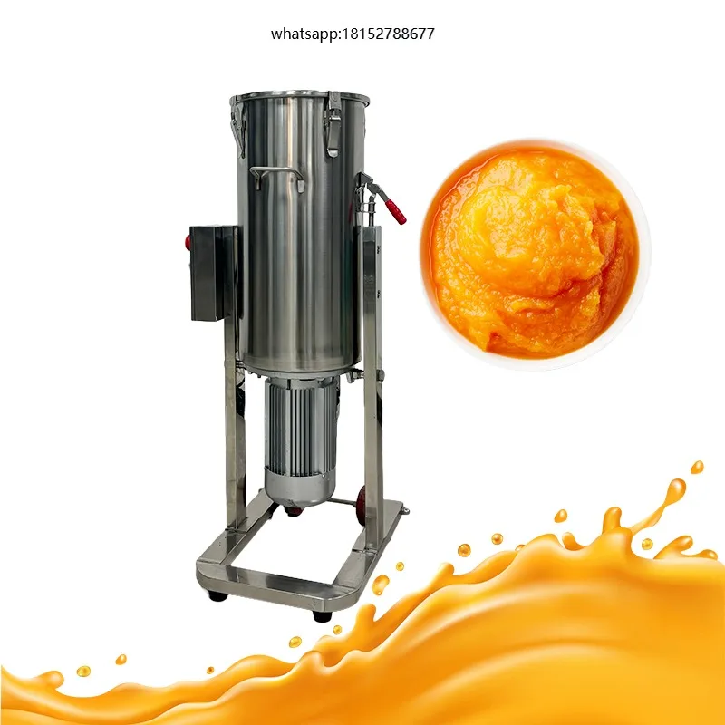 Industrial Vegetable Pulper Orange Lemon Strawberry Grape Cherry Tomato Mango Fruit Pulping Processing Machine