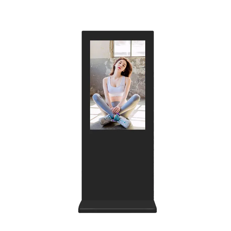 الشمسية الرقمية Led لافتات عرض الإعلانات الطاقة في الهواء الطلق شاشات مربعة لحامل شاشة Lcd نوع دوار #4