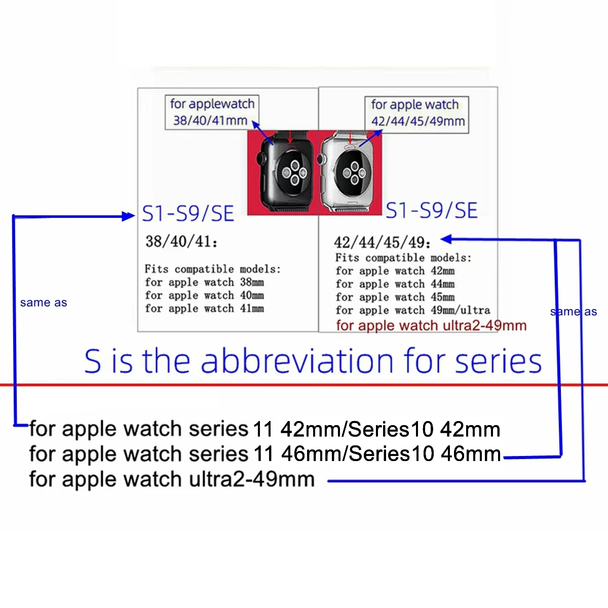 Magnetarmband für Apple Watch Ultra3 Band 49 mm Damen Herren 40 mm 44 mm Nylon-Elastikschlaufe für Iwatch Serie 11 10 9 8 7 6 5 4 3 2 1 – Detail 2
