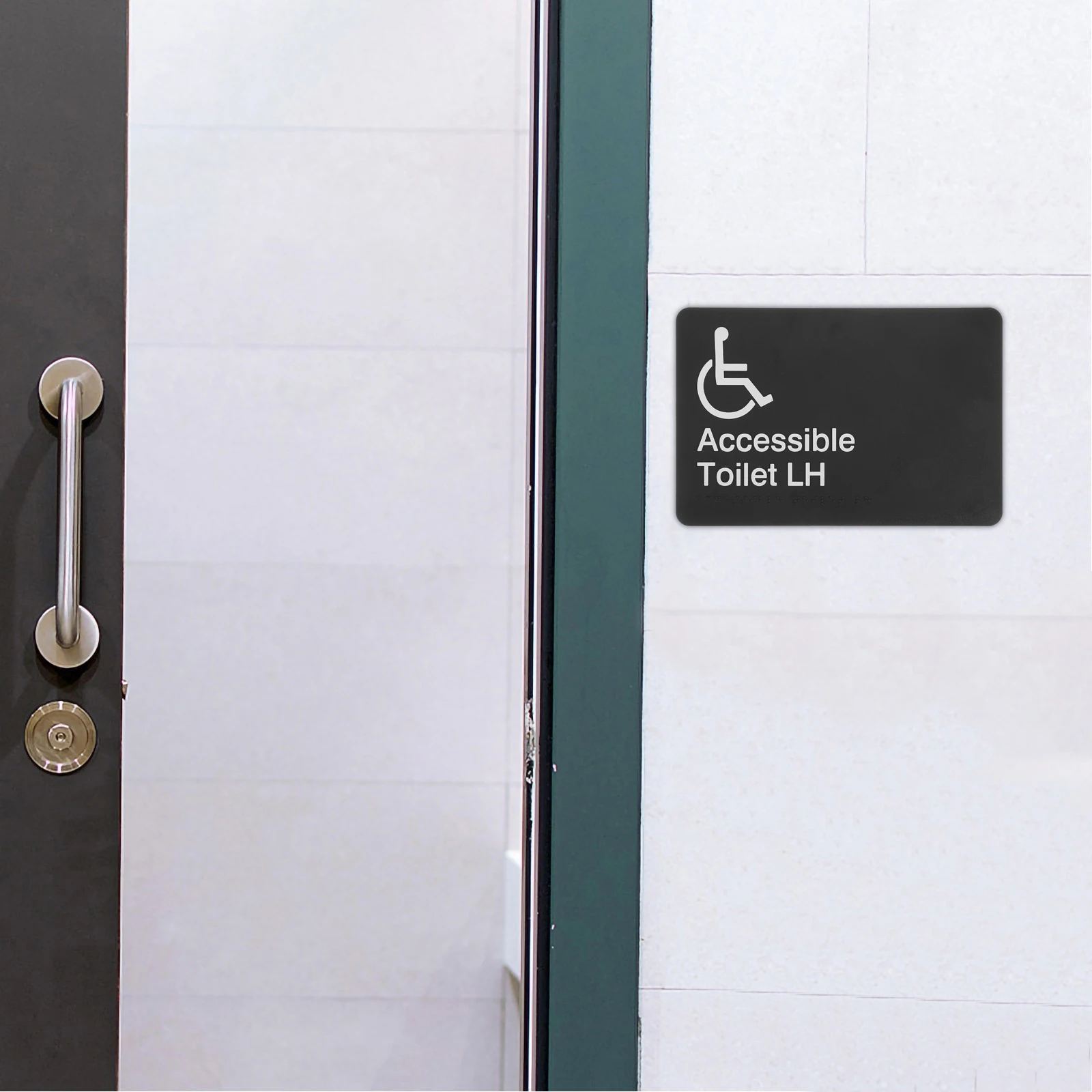 

Indicator Accessibility Signs Office Sponge Glue Disabled Door Restroom Signage