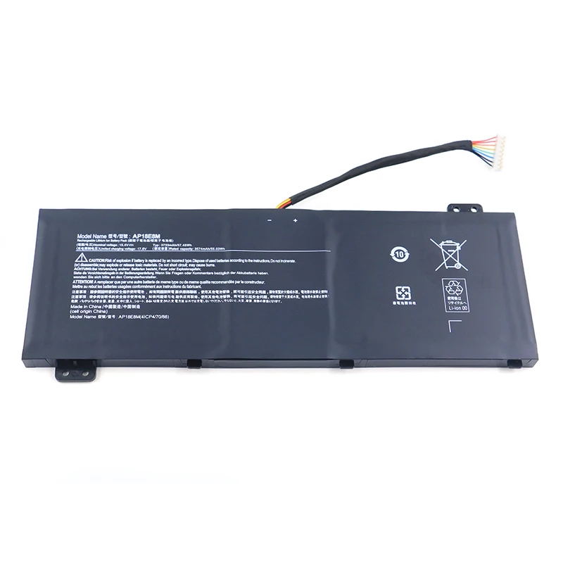 Imagem -03 - Shuozb-bateria do Portátil para Acer Nitro Ap18e8m Ap18e7m An51554 An517-51 An515-55 An715-51 Aspire A71574 A715-74g Series