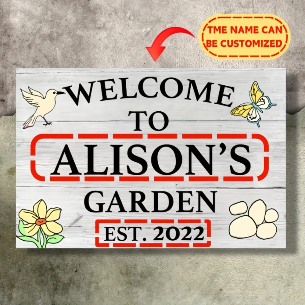 Custom Music Workshop Aluminum Sign 8x12