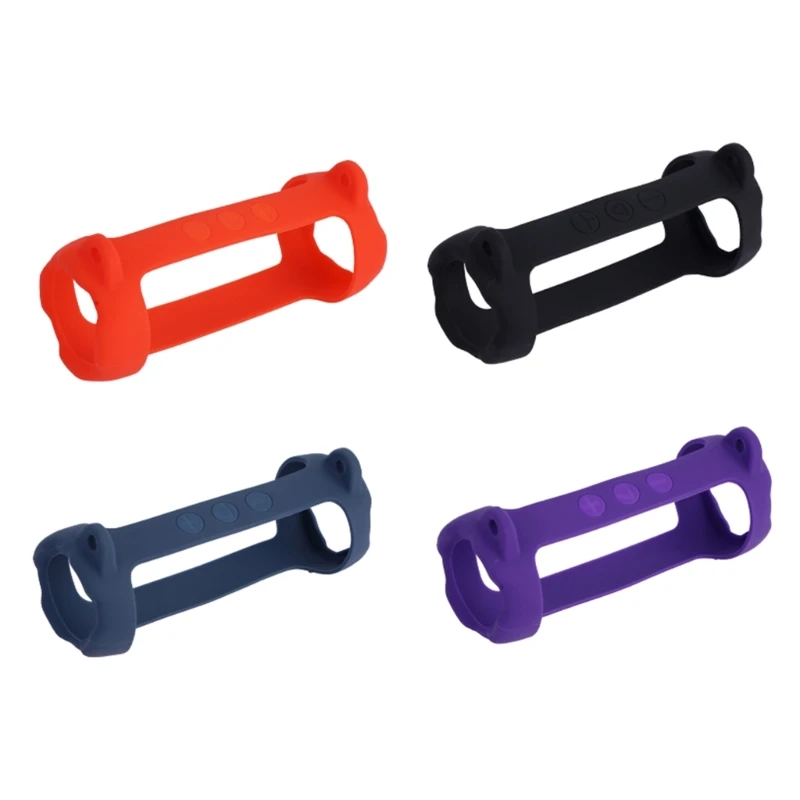 Silicone Case Sleeve For JBL 7 Portable Speaker Shockproof Sleeve with Easy Carrying Adjustable Shoulder Strap