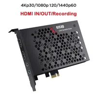 Ezcap324B PCIe HDMI Video Capture Card PCI Express 1080p120 4K Video Recording Live Streaming for Win10 MAC PS4 Xbox Laptop Game