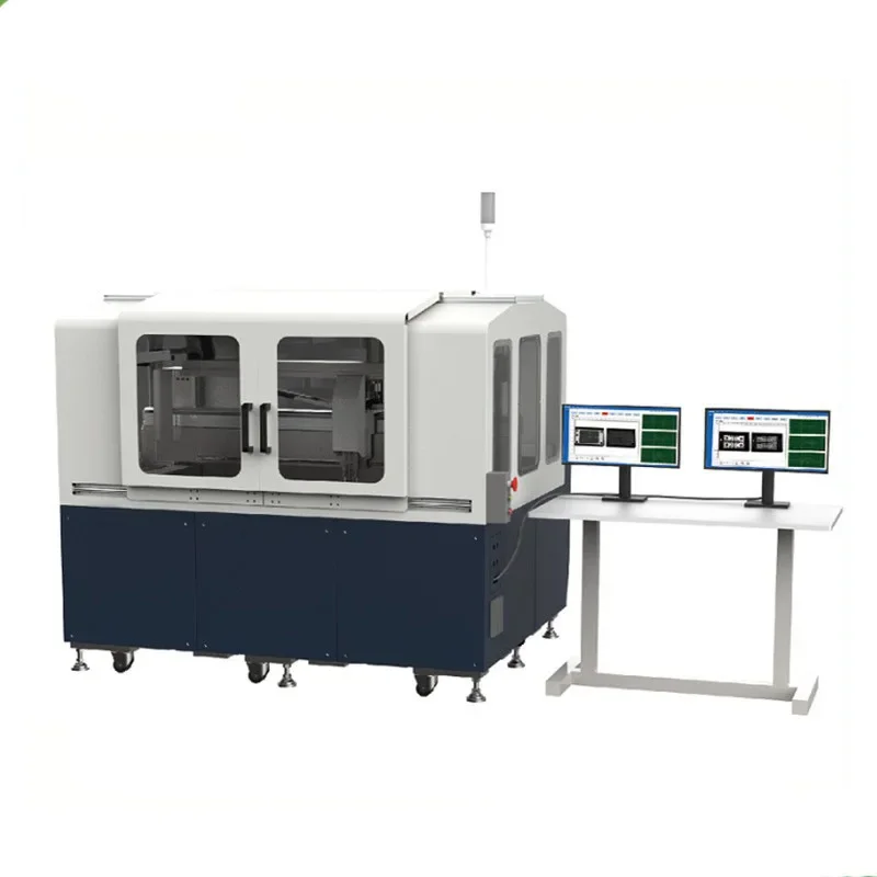 Ultrasonic scanning microscope for non-destructive inspection of internal defects in semiconductor electronic components