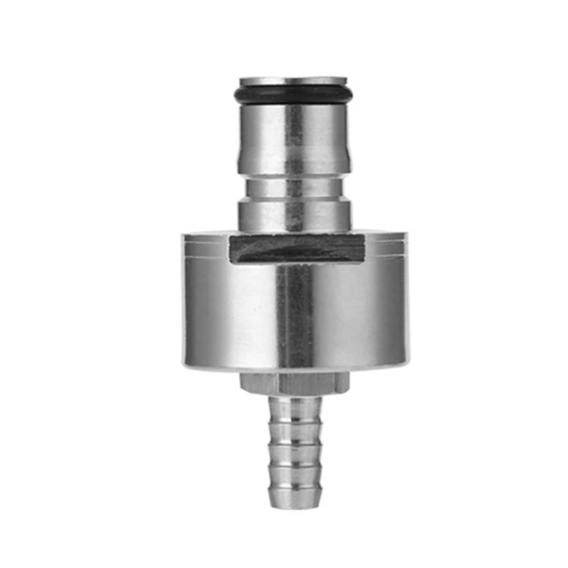 Beer Brewing Carbonation Cap with 5/16Inch Barb Ball Lock Disconnect Set,Fit Soda Beer Most of Drink PET Bottles-A27I