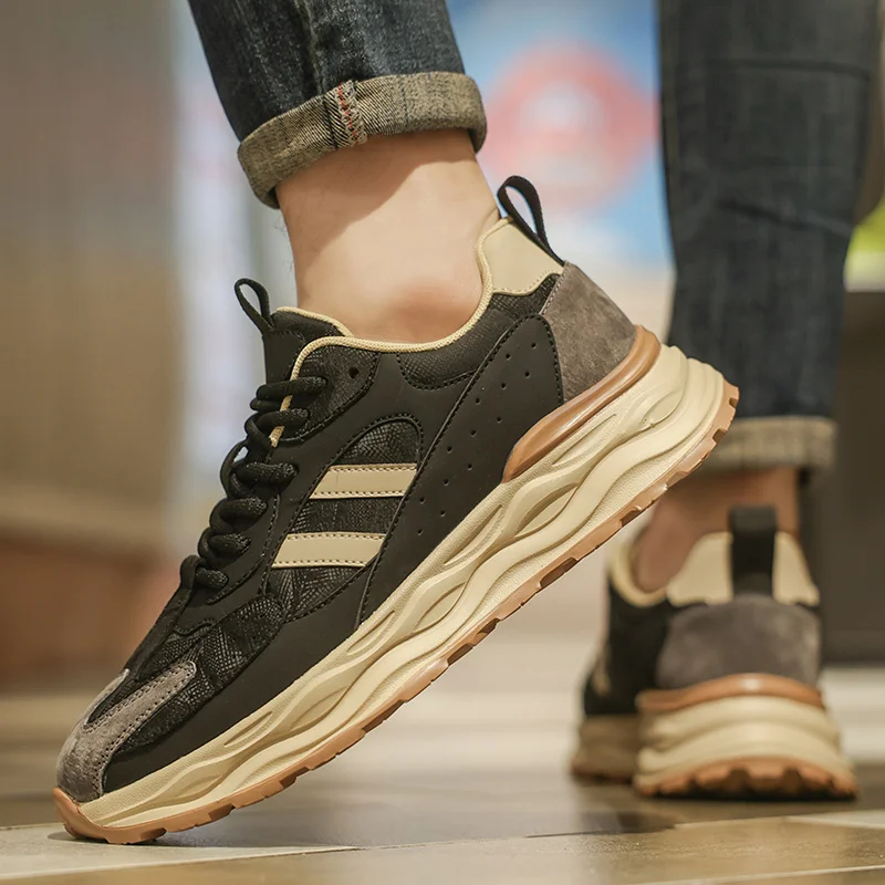 

Men's Casual Sneakers Breathable Luxury Trainer Race Shoes Fashion Loafers Running Shoes for Male