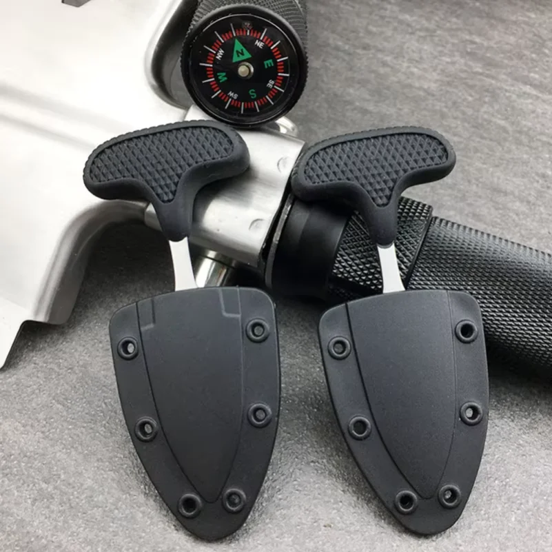 1/2Pcs Multifunctional Necklace Cutters Outdoor Camping Cutters Portable Cutters Hanging Necklace Knife Portable Camping Knife