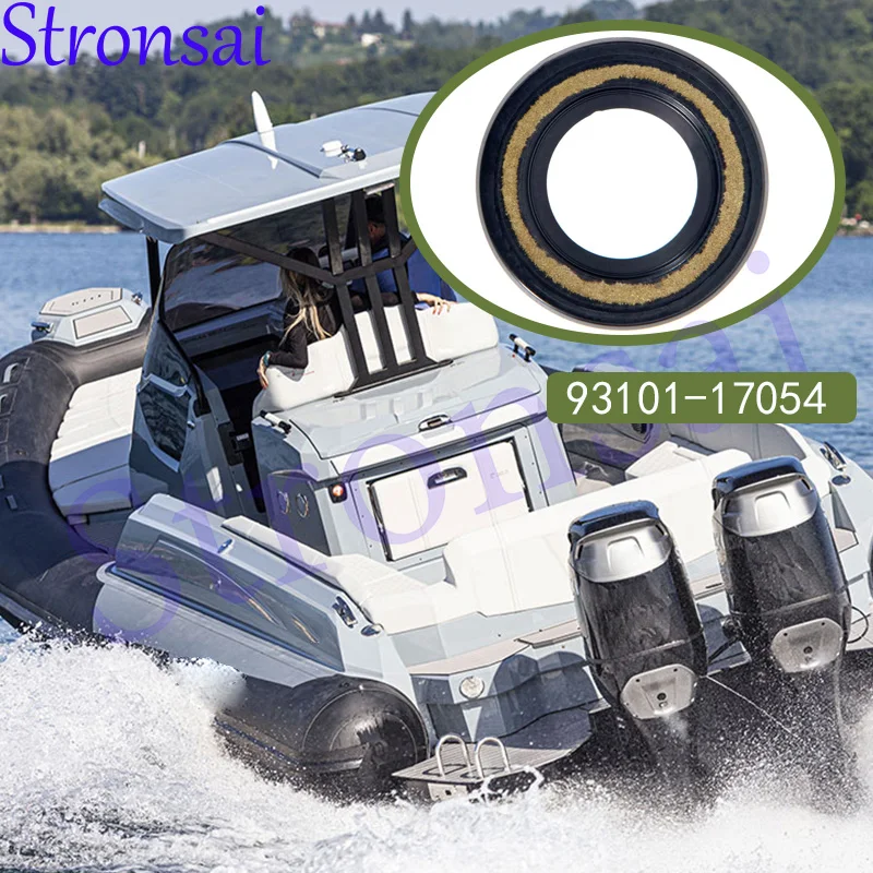 

Сальник 93101-17054 Сальник (30*17*6 мм) s-типа для подвесного мотора Yamaha 8HP 9,9HP 15HP 93101-17054-00 93101-17054-10