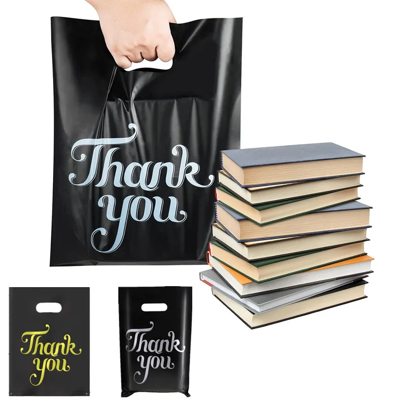 

Thank You Packaging Bags Party Plastic Gift Candy Shopping Bag Handbag Birthday Wedding Thanksgiving Small Business Supplies