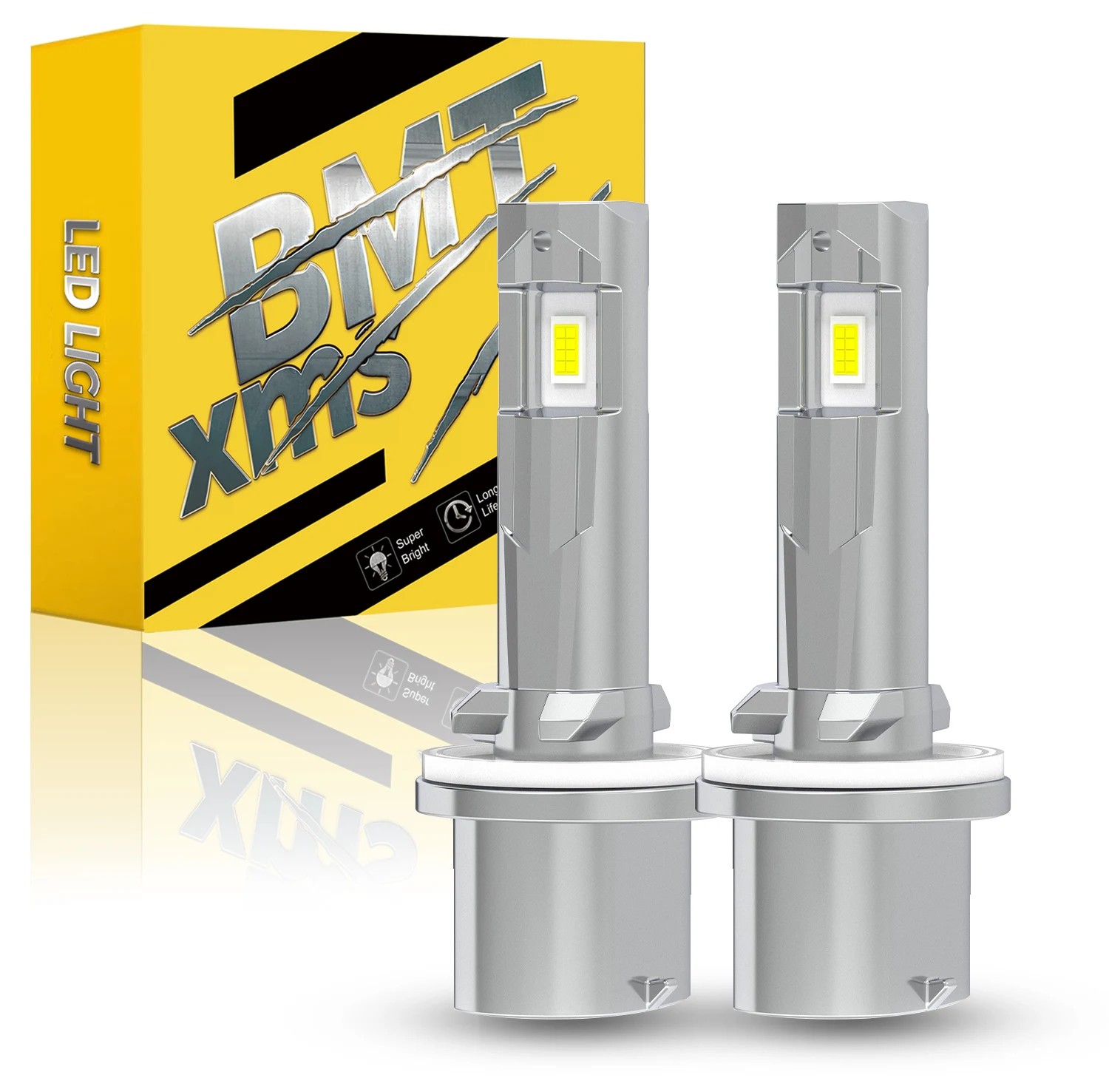 

BMTxms 2PCS 880 H27W/1 H27W1 H27 H27W LED Fog Lights For Hyundai Ssangyong KIA Honda Nissan Toyota Led DRL Daytime Running Lamp