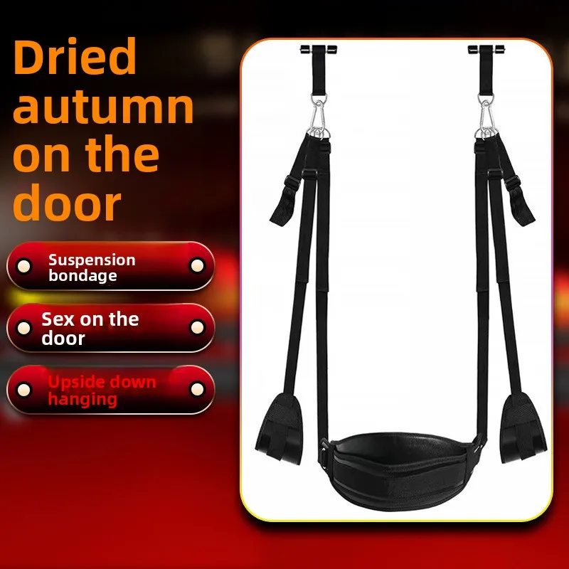 إكسسوارات الأزواج الرومانسية والمرح - أشرطة عبودية وألعاب السرير ودعائم SM وأراجيح حسية للمغامرات الحميمة #1