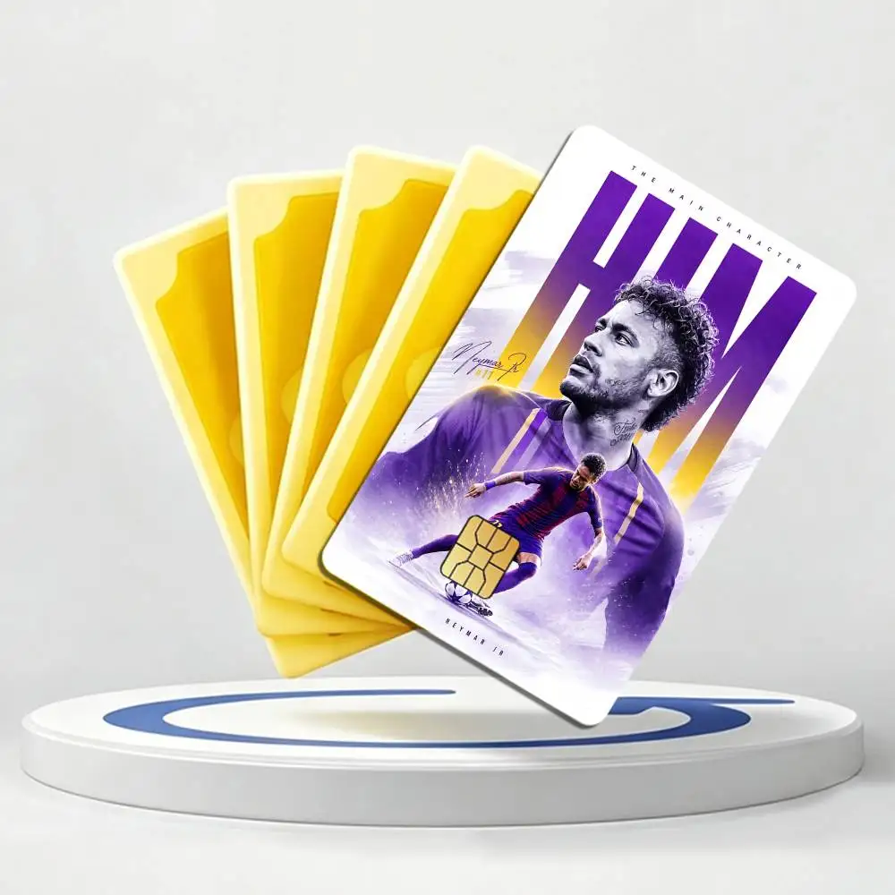 One Last Dance N-Neymar-Jr Card Stickers for Bank Access Protective Waterproof Film Cover Sticker
