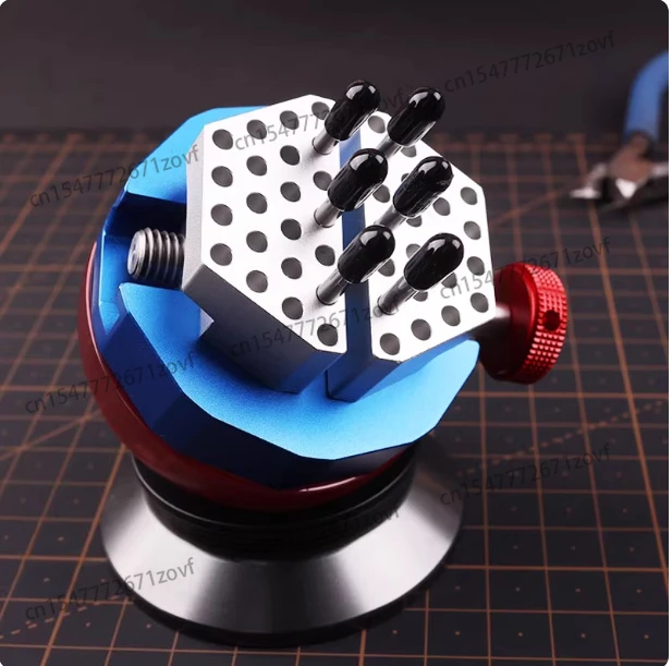 For CNC Model Production and Transformation Coloring Fixture Universal Spherical 360-Degree Rotating Vise