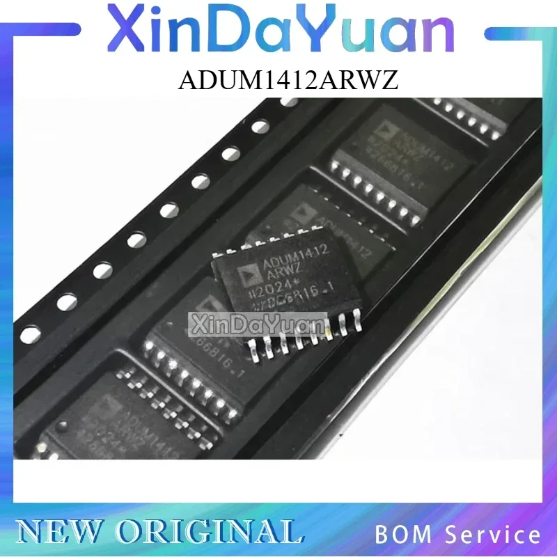 5 pcs ADUM1412ARWZ ADUM1412  SOP-16  Digital isolator chip