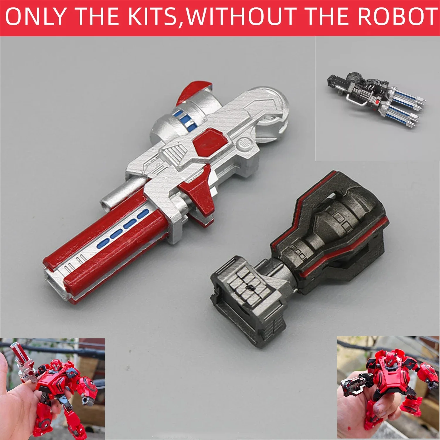 Hand Gun Weapon Upgrade Kit For WFC BEE Starscream FOC Cliffjumper Accessories