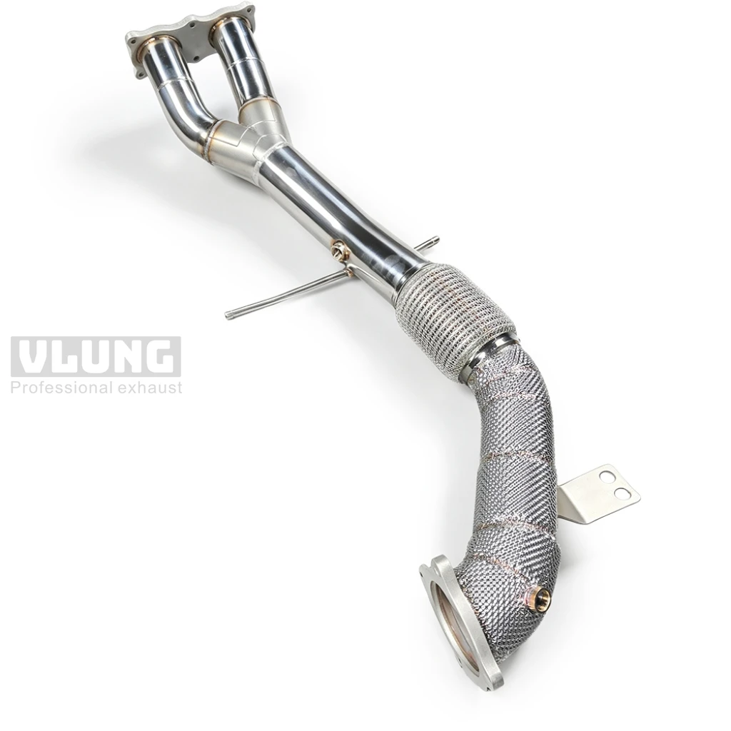 Exhaust head for Volvo S60/V60/XC60 2009‑2016 stainless steel exhaust front pipe, high‑performance exhaust head section