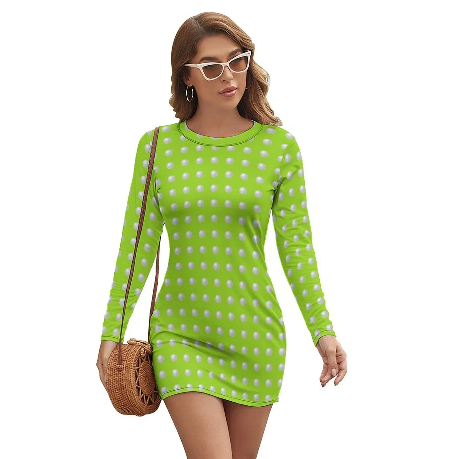 

Womens Golf Long-sleeved Dress Party dresses for women clothes party dresses women elegant party dress for women 2024