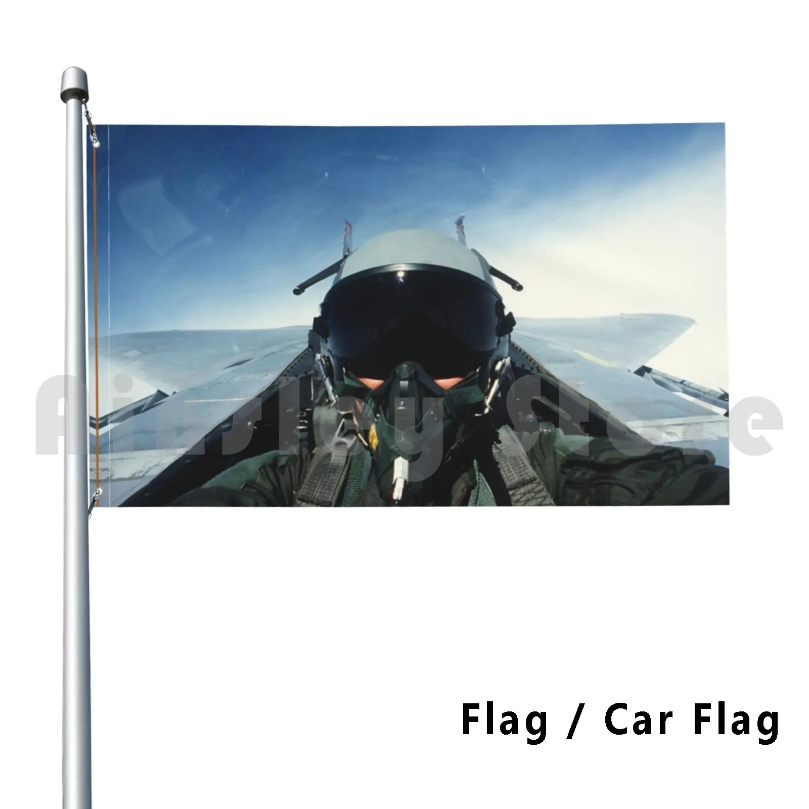 Fighter Plane Cockpit Outdoor Decor Flag Car Flag Jets Cockpit Plane Military Shell American French Jet Boeing Airbus F18