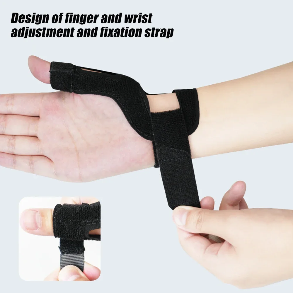 1Pcs Thumb Brace for Arthritis Pain Relief, Semi-rigid Support for De Quervains, Trigger Finger, Women & Men, Right & Left Hands