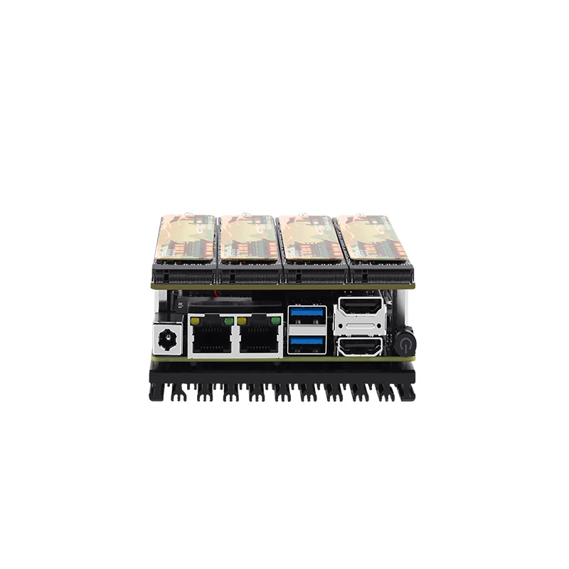 X86-P5 development board 4*M2 NVME expansion board 12th generation Intel N100 I3-N305 DDR5 4800MHZ 2X I226-V 2.5G network card