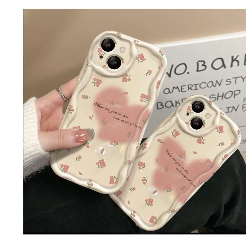 Pink Butterfly Phone Cases For VIVO Y21 Y20 Y16 Y21S Y33S Y33T Y22S Y02S Y35 Y19 Y12S Y20S Y55 Y77 Y78 Y76 5G Y85 Y93 Y36 soft