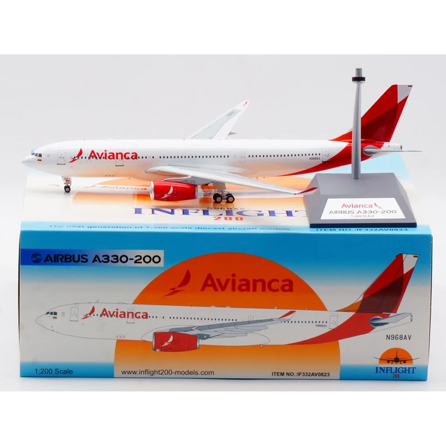 If332av0823合金収集可能な飛行機ギフトinflight 1:200 avimoda 