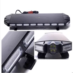 120cm 3W Led Tube Car warning lightbar,police emergency light bar,ambulance lights,fire lightbar with controller,metal shell