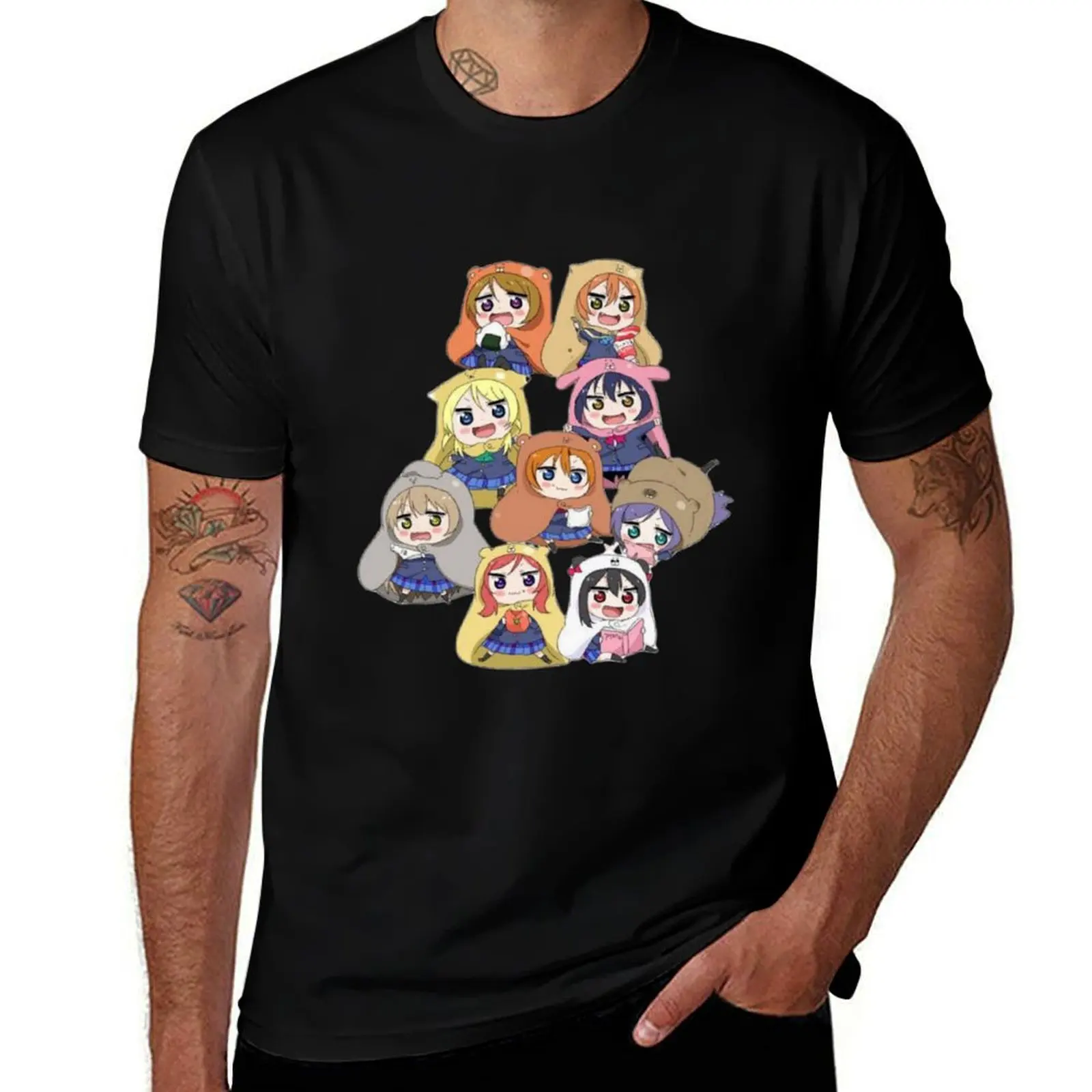 

umaru chan T-Shirt vintage anime shirt custom t shirt cotton t shirt men