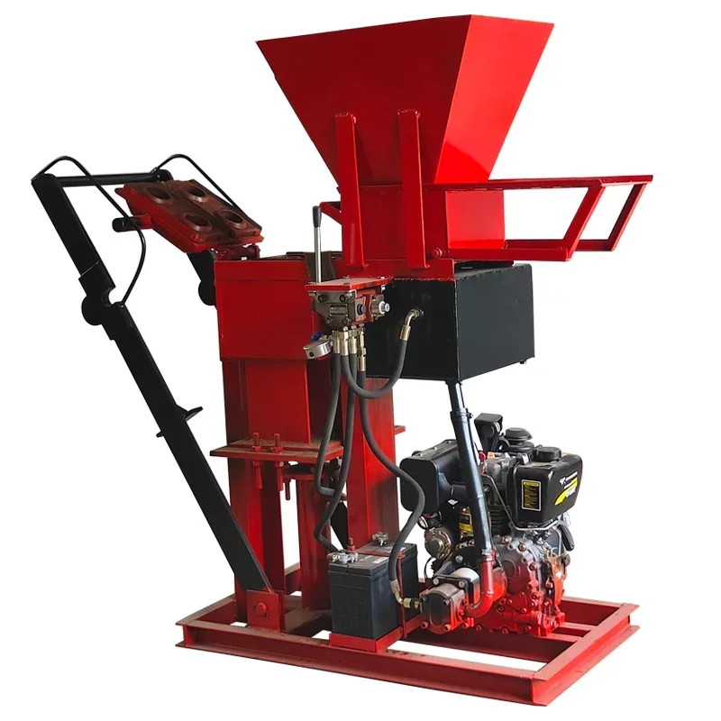 Equipment for Small Business at Home Eco Brava Small Manual Interlocking Brick Machine