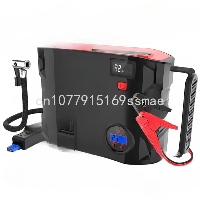 2000A Jump Starter Vehicle Emergency Tools With Air Pump Powerbank Jumpstart with LED Light Tire Inflator OEM Factory