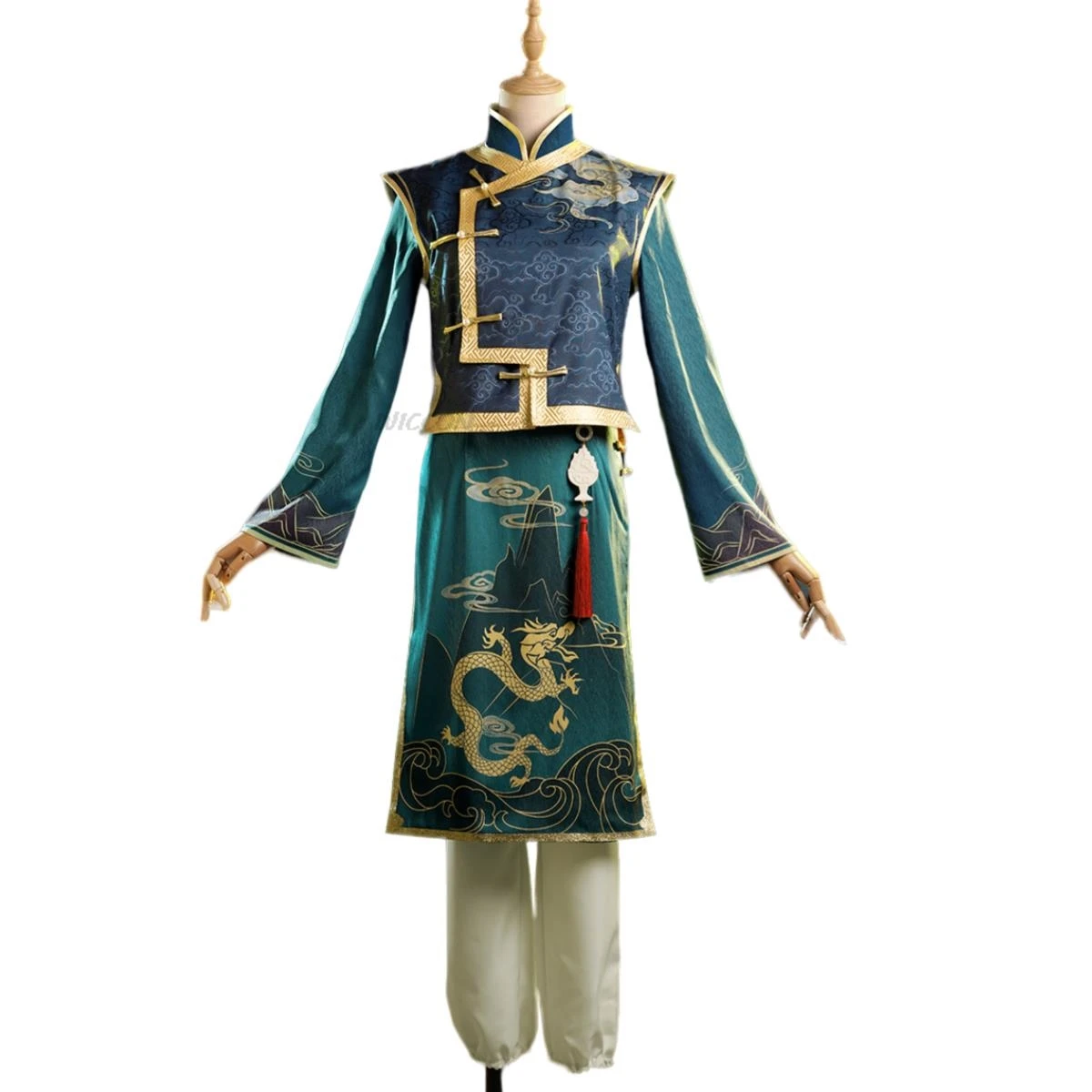 Identity VAnime Game Survivor Edgar Valden Cosplay Costume Painter Censer Skin Chi-pao Tangzhuang Woman Traditional Festival Set