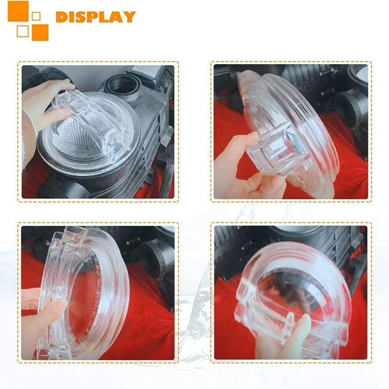 Pool Pump Sand Filter Strainer Cover Effective Reusable Swimming Pool Pump Strainer Lid For Sp3007, Sp3010, Sp3015 Parts