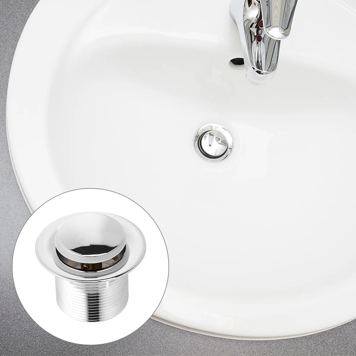 

1pc Copper Bathtub Drainer Pop-Up Core Durable Barrel Drain Fitting For Home Hotel Spa Bathroom Use Pop Up Drainer